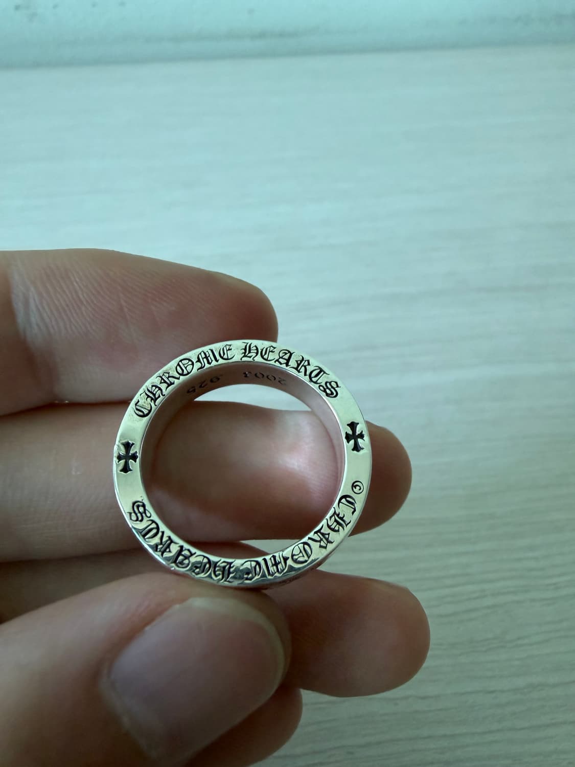 [us9.5] 크롬하츠 스페이서 대거링 6mm 상품이미지2