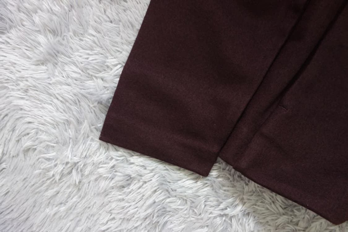 코스 cos 버건디 울 집업 자켓 상품이미지3