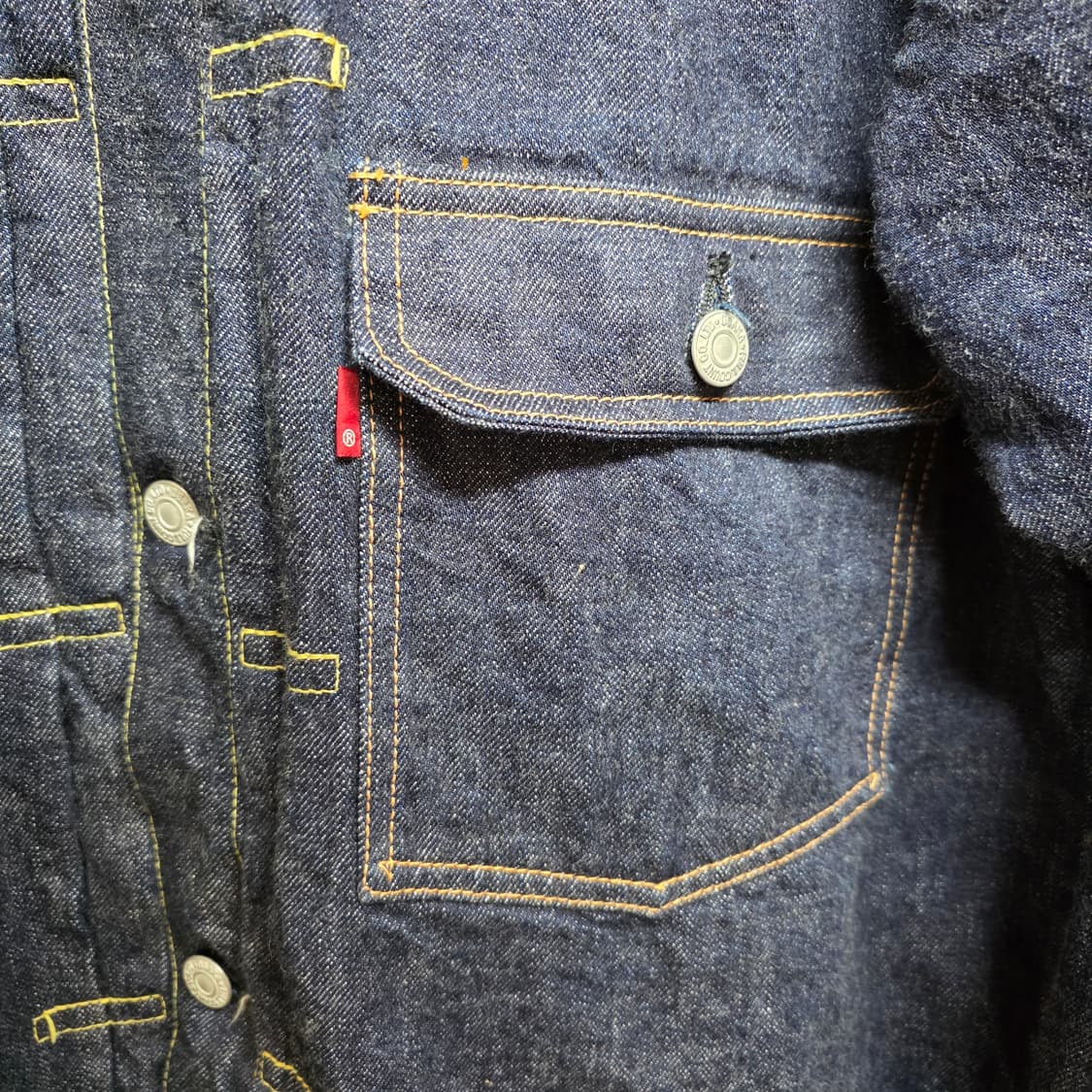 풀카운트 2107w 데님자켓 44사이즈 판매합니다 상품이미지4