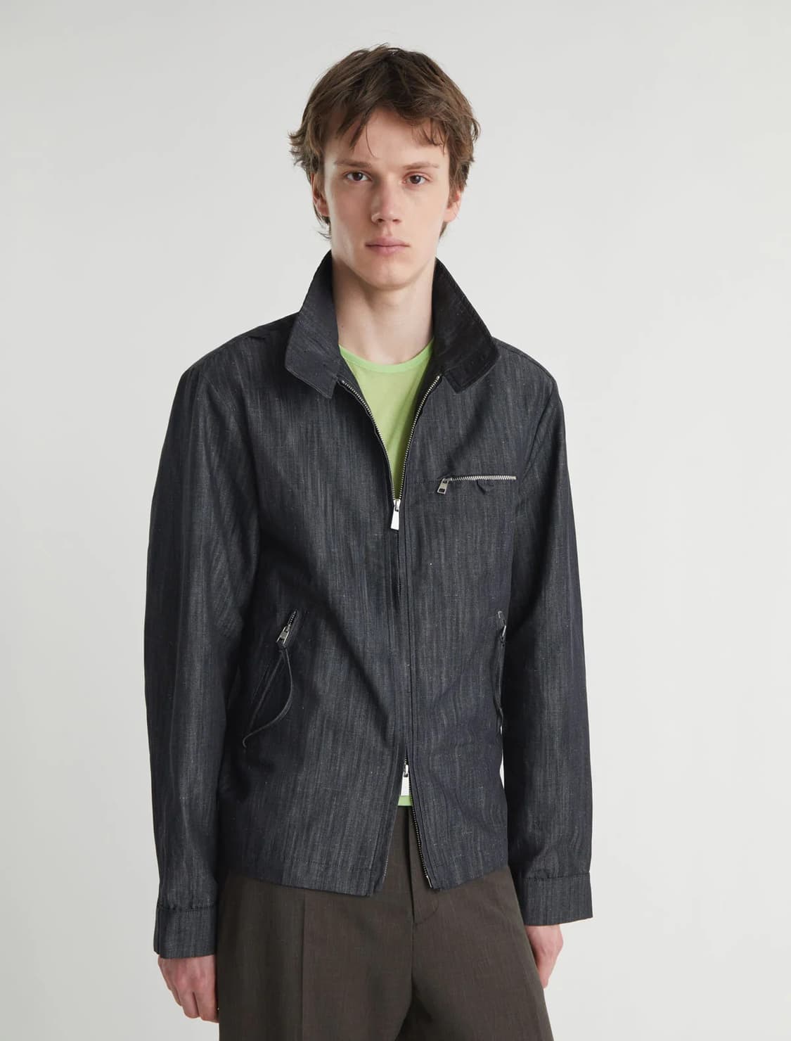 (M,L) 팔로마울 No.2063 ALBANE 데님 자켓 상품이미지4