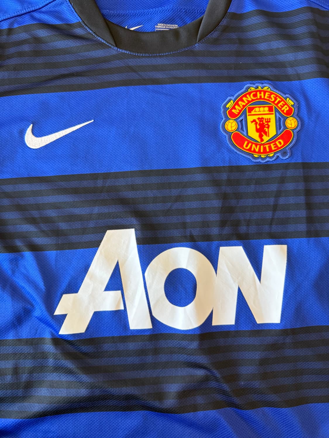 [L/105]11-12 맨유 어웨이 긴팔 박지성 유니폼423936-403 상품이미지5