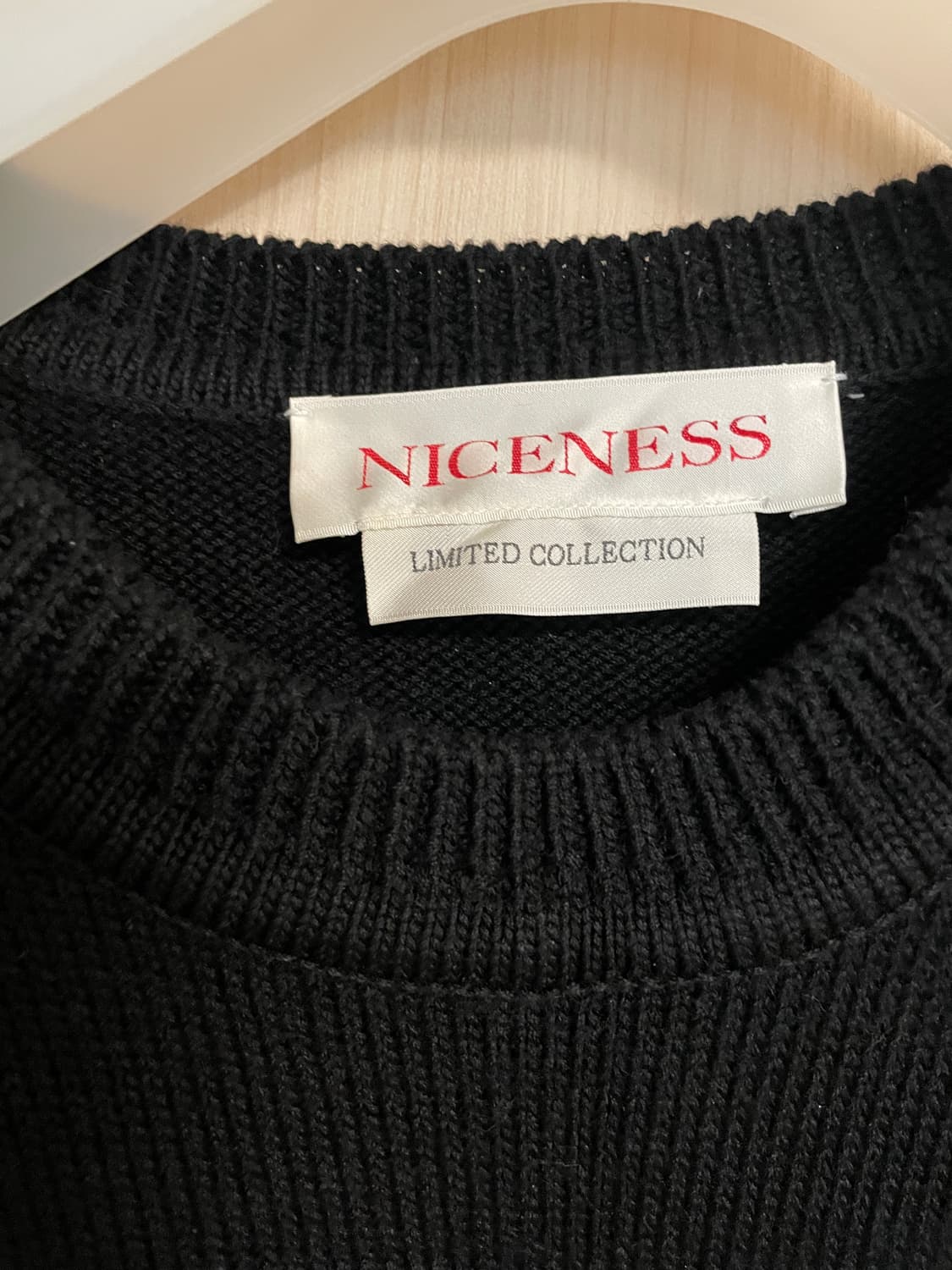 [M] niceness jeffrey 울 코튼 니트 상품이미지3