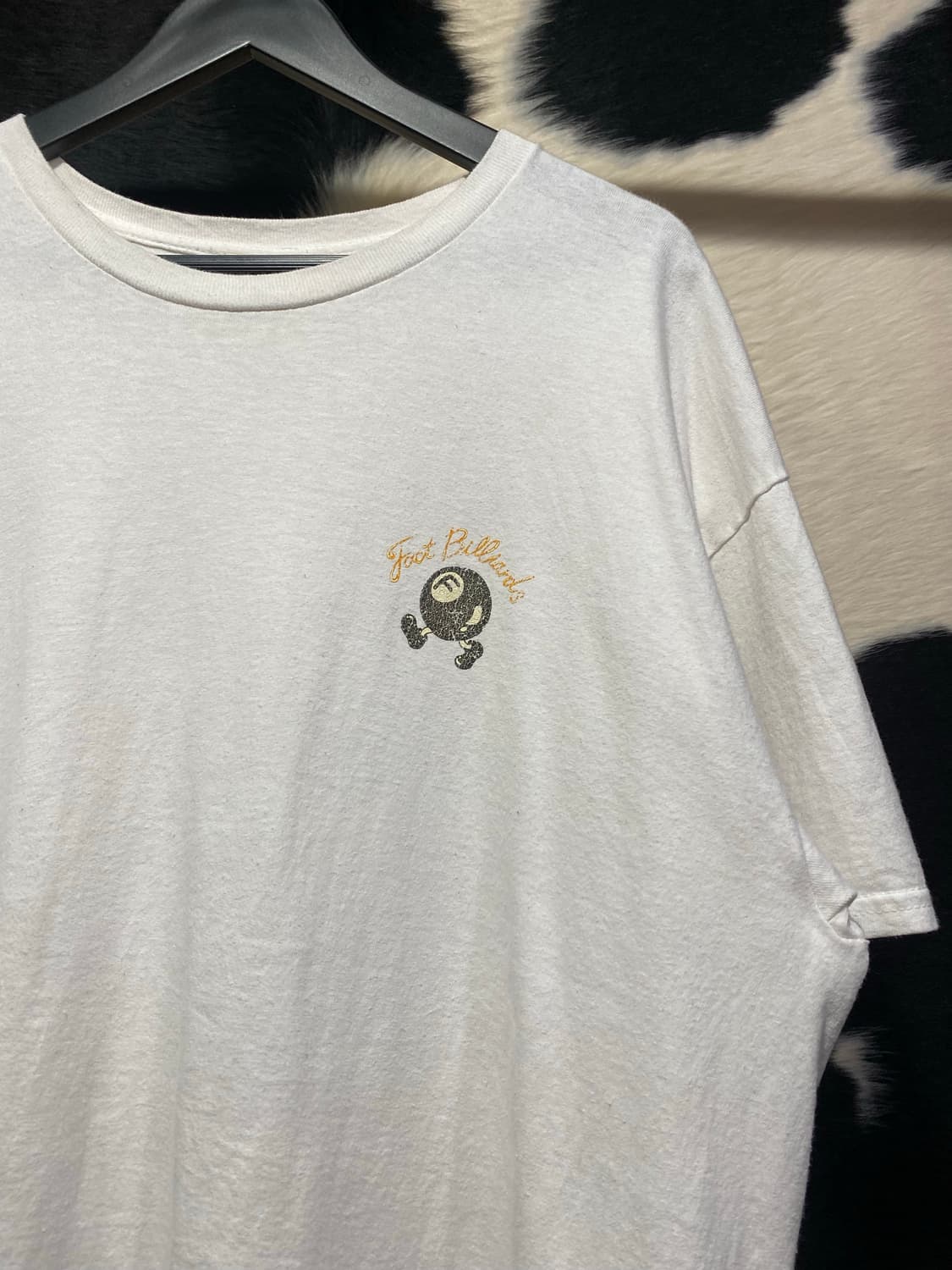 Cooper 팔볼 프린팅 디테일 반팔 티셔츠 상품이미지3