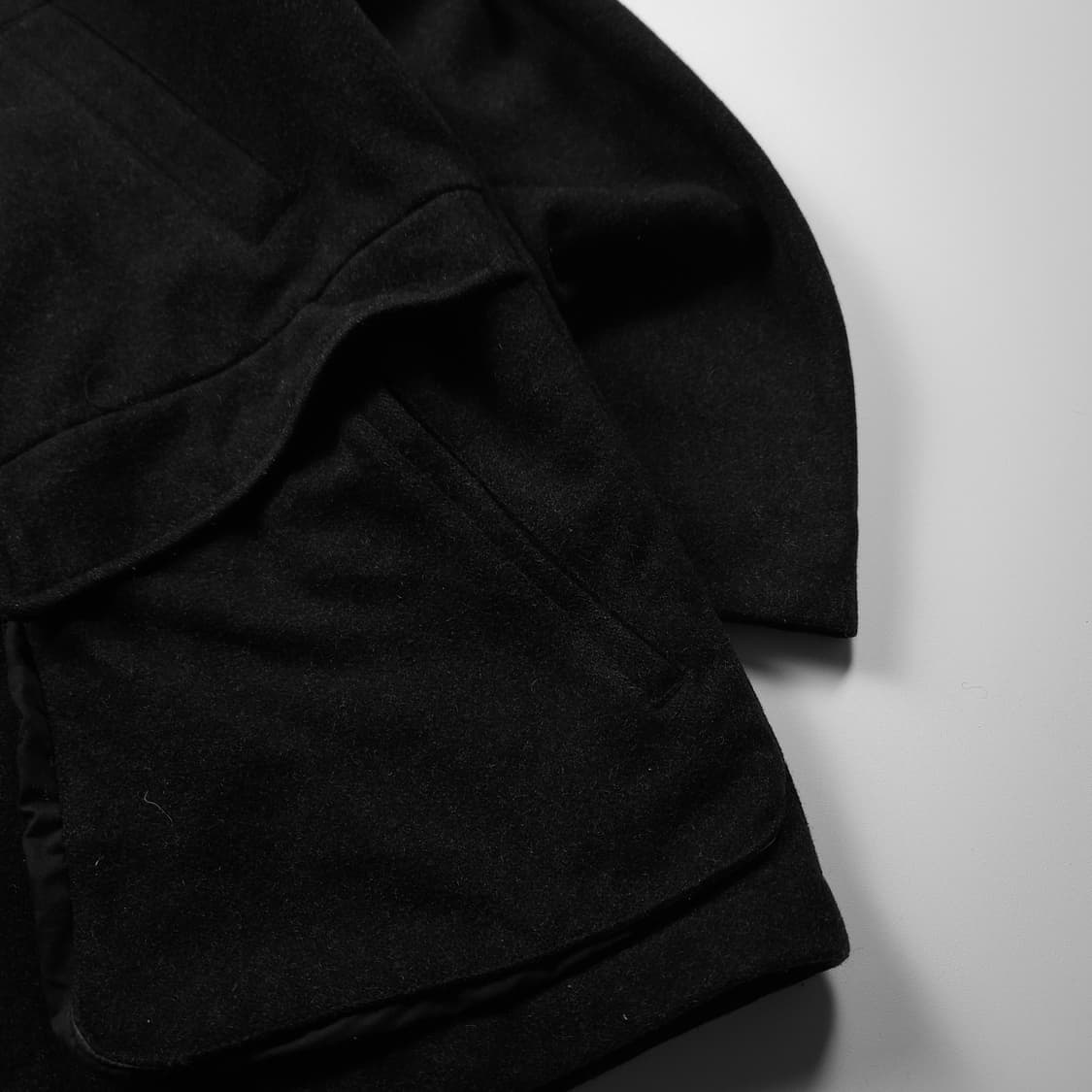 갭 아메카지 울 후디 하프 코트 (L) 상품이미지3