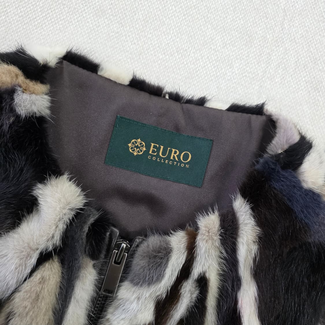 [구66] 유로컬렉션 천연밍크 조끼 0213J 상품이미지2