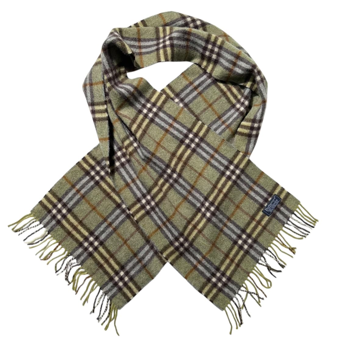 버버리 캐시미어 100% 체크 머플러 목도리 상품이미지2