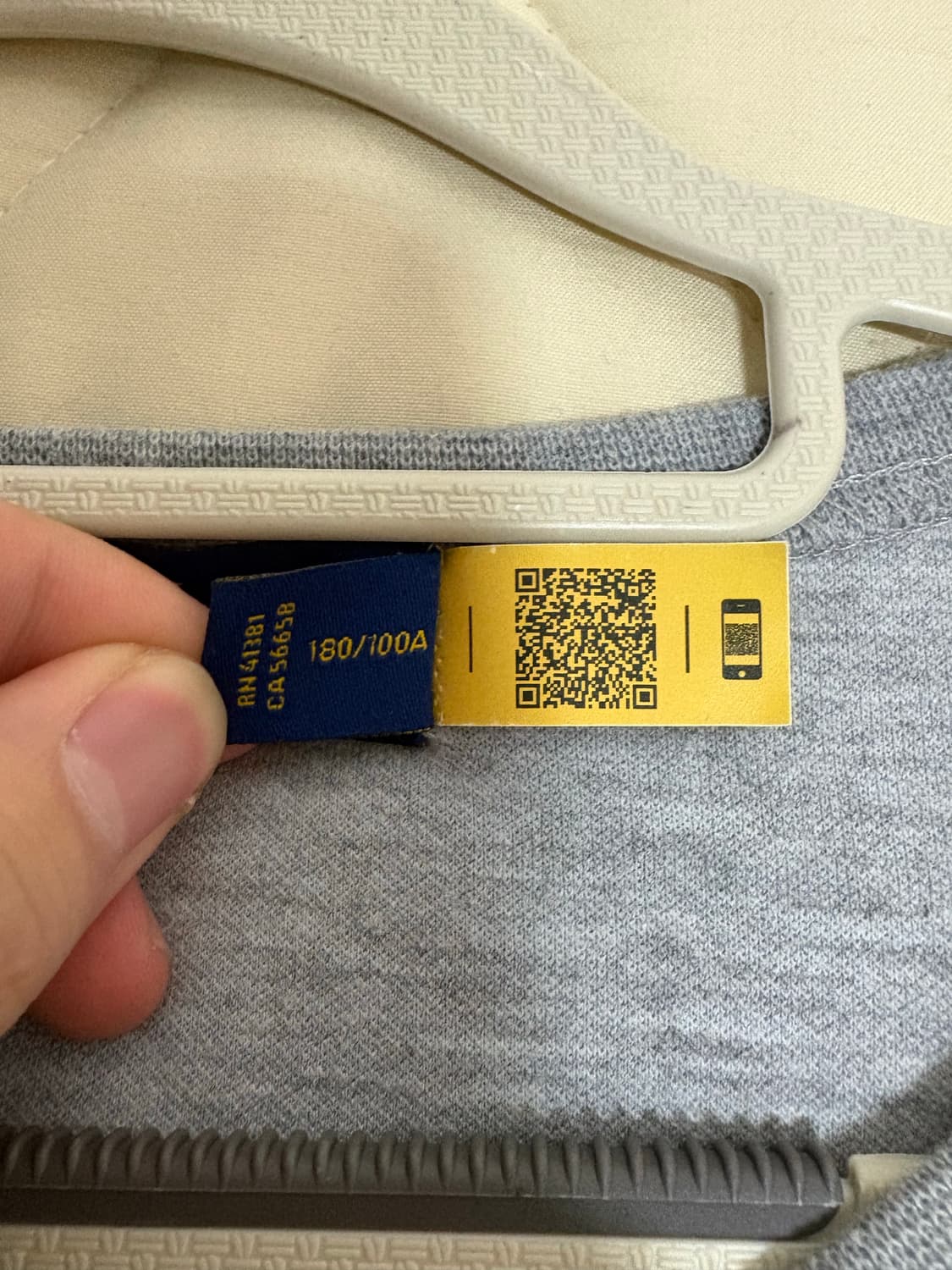 [정품QR]폴로 랄프로렌 맨투맨 그레이 L(100) 상품이미지6