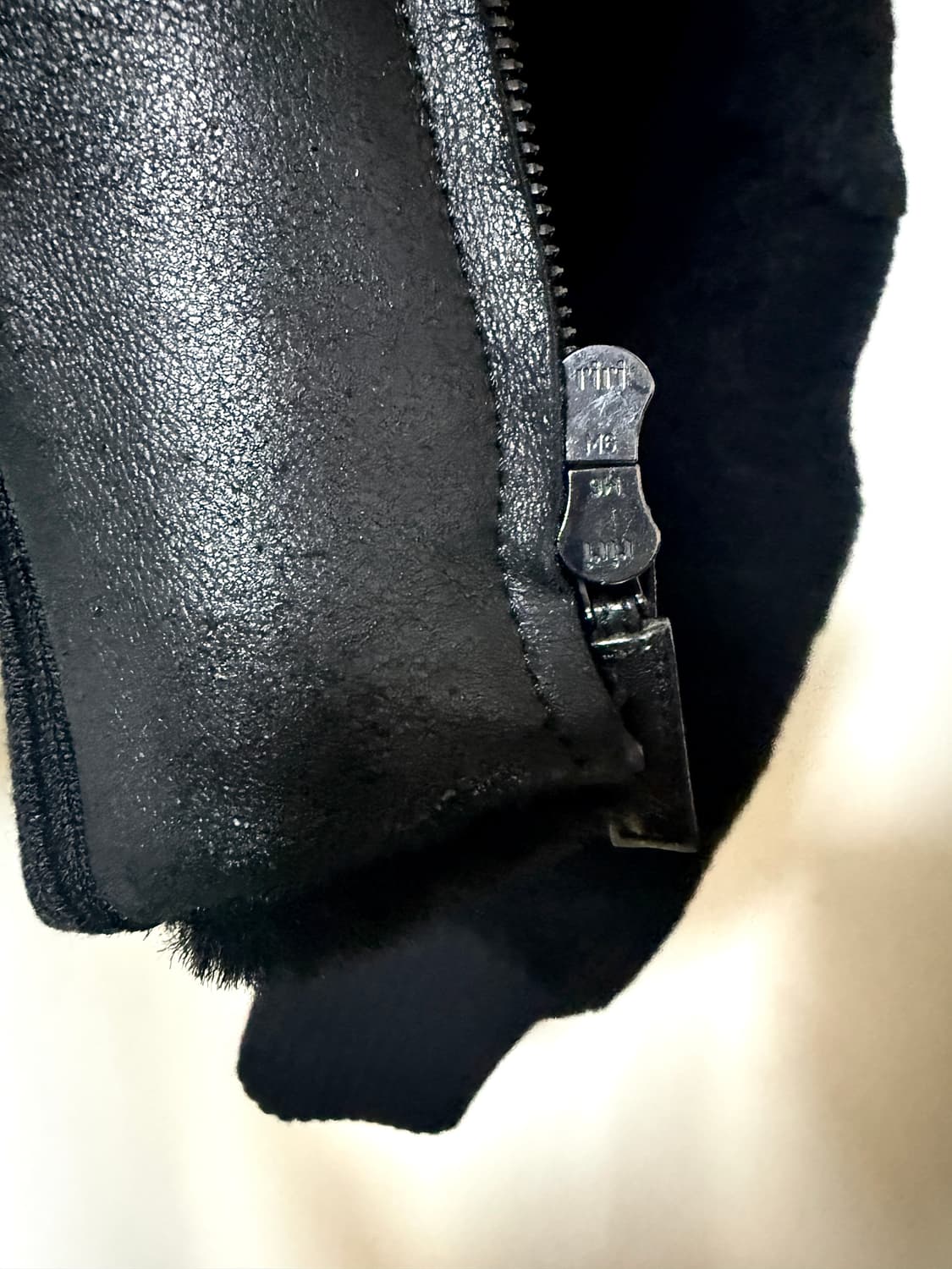 캘빈클라인 메인컬렉션 밀리터리 2way 리얼퍼 레더 봄버 상품이미지5