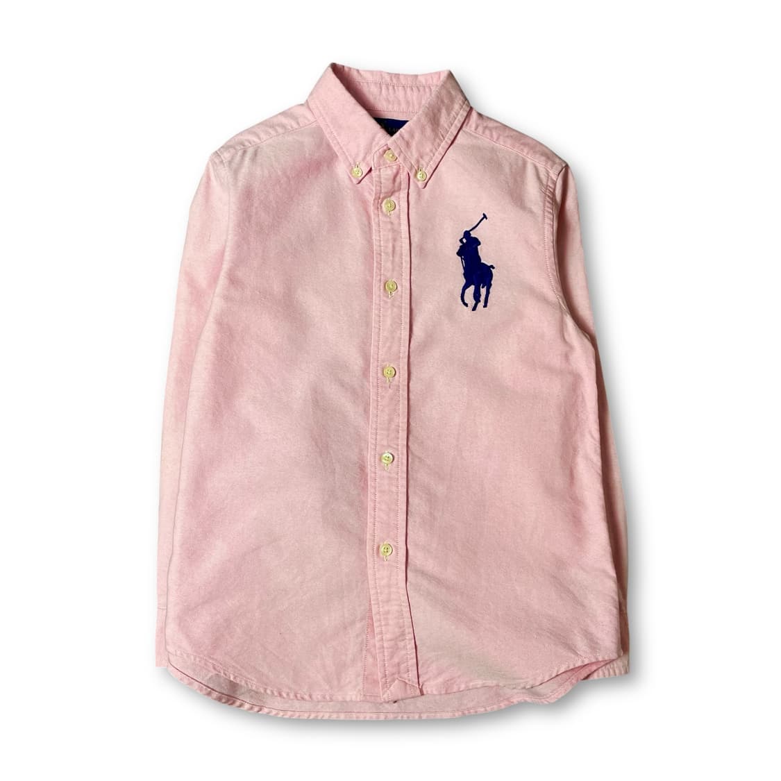 폴로랄프로렌 키즈 빅포니 핑크 긴팔 셔츠 6 상품이미지1