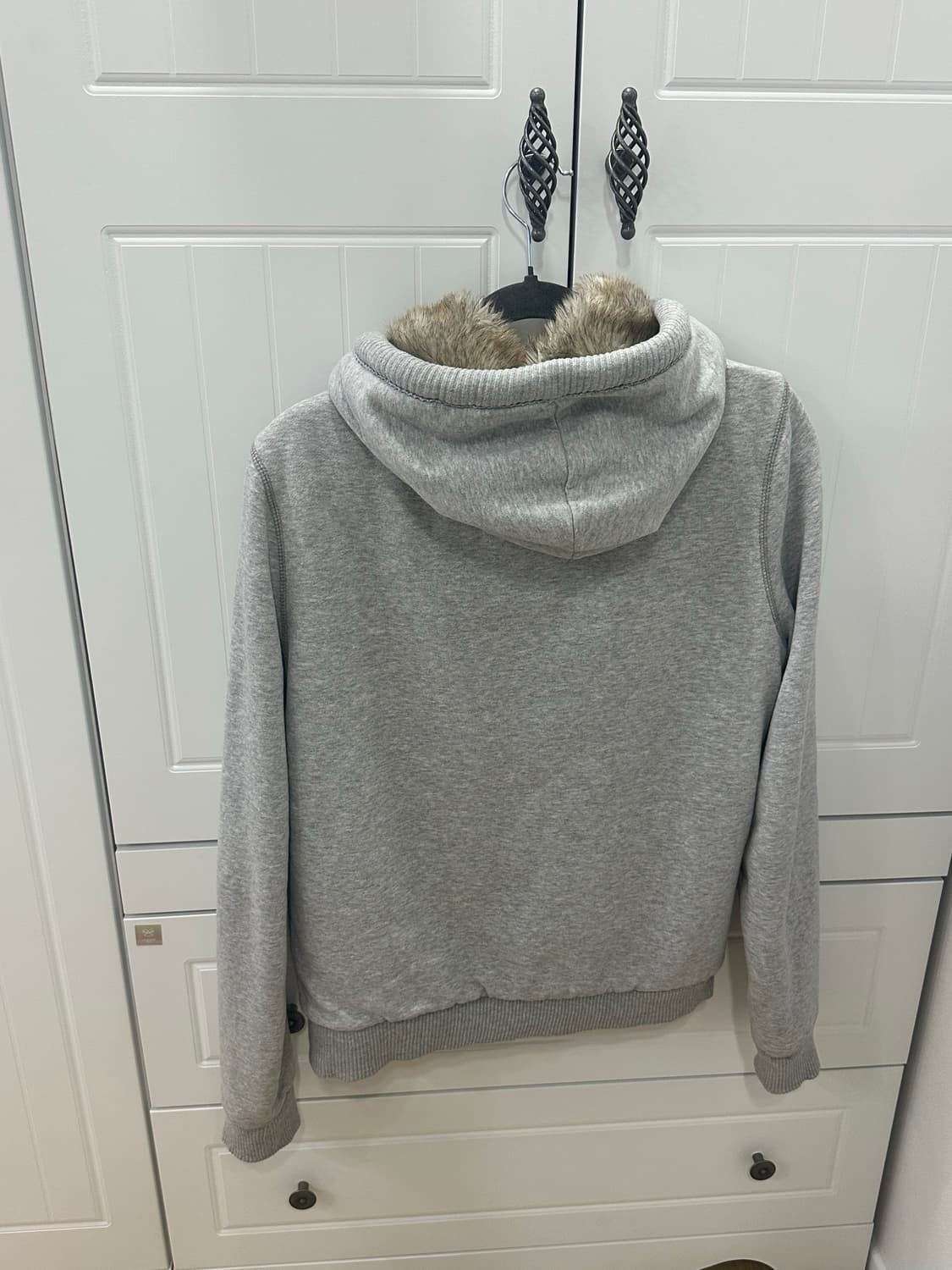 아베크롬비 앤 피치 울프죠 털 후드집업 홀리스터 와투케 오네갸루 갸루 상품이미지3