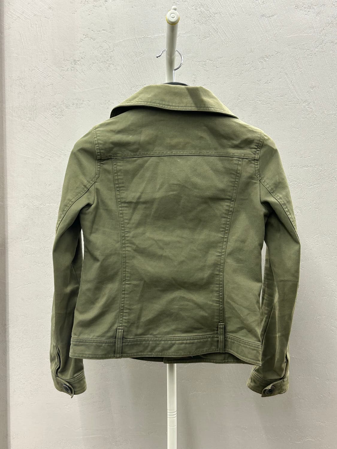 DIESEL 디젤 올리브그린 코튼 재킷 상품이미지3