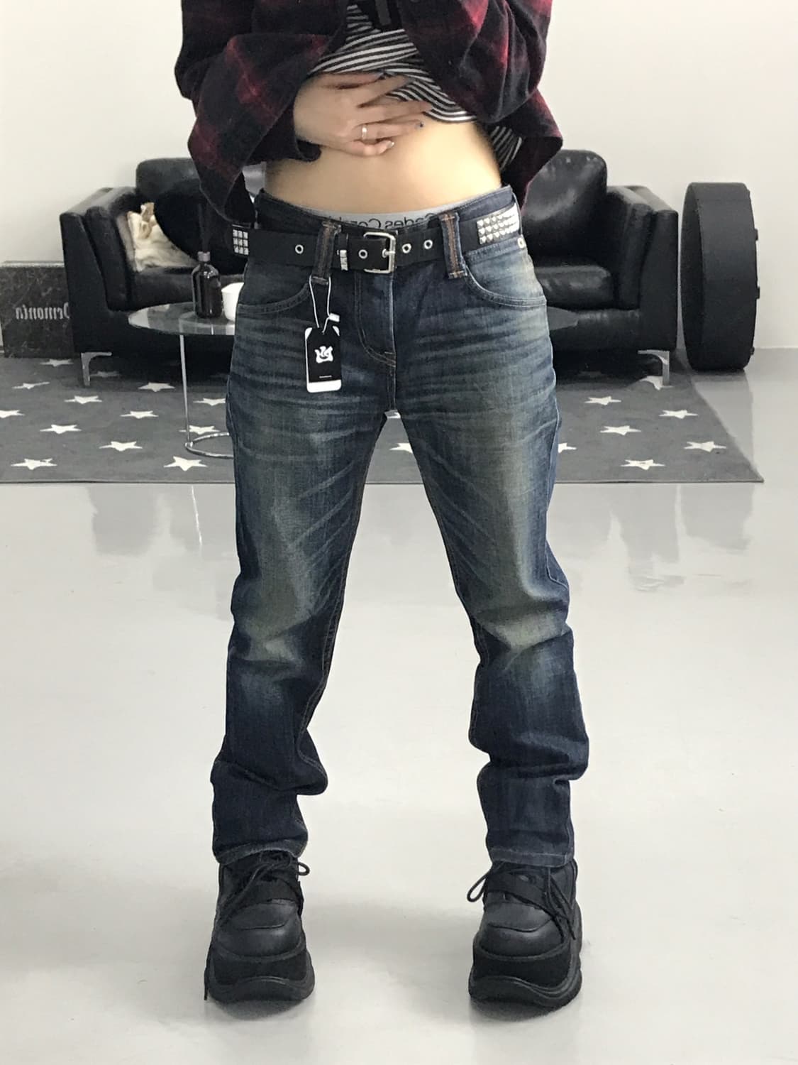 Edwin Detail Denim Jeans 상품이미지2