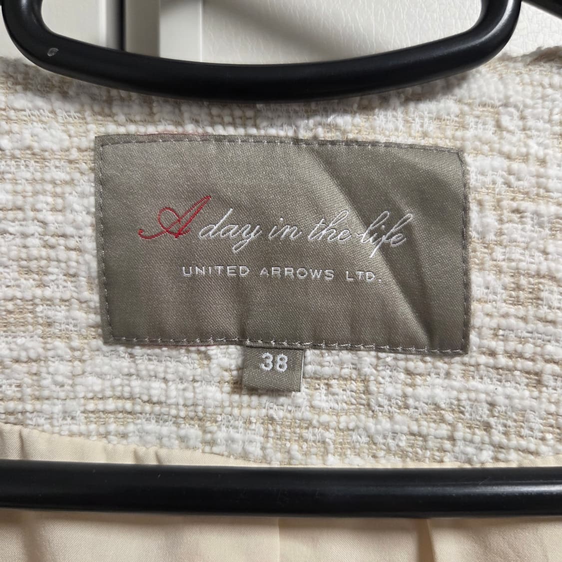 United Arrows 트위드 자켓 38size S-M 상품이미지3