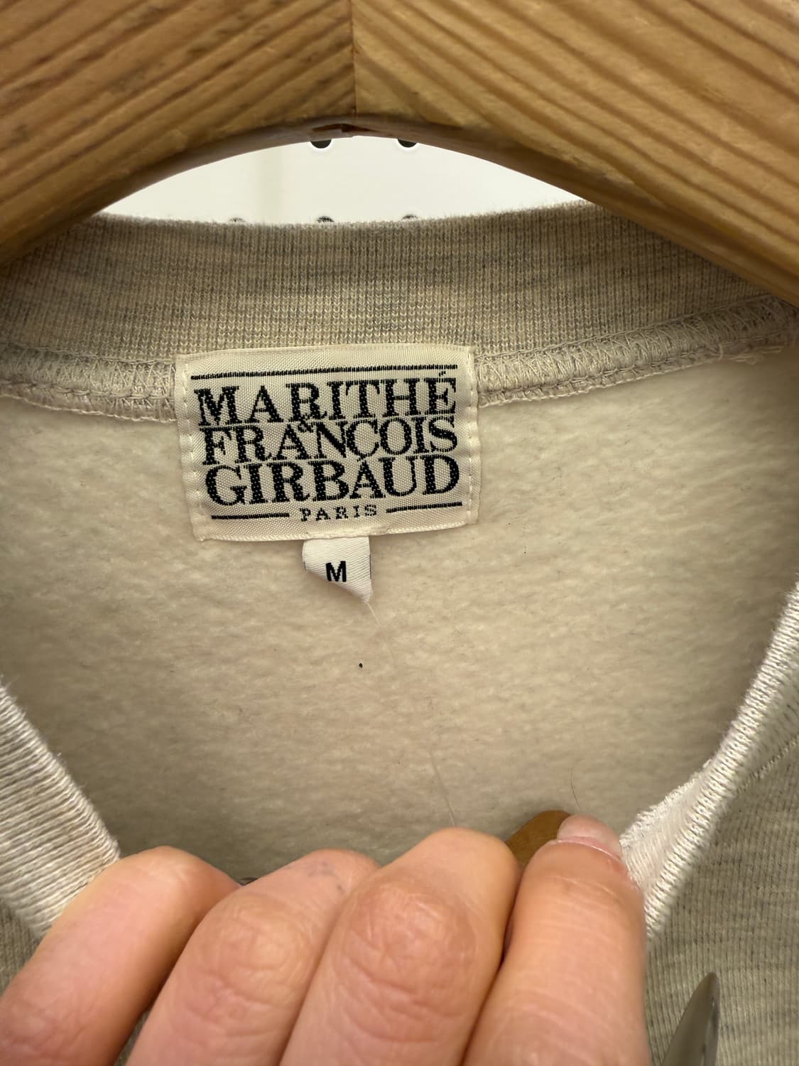 마리떼 프랑소와 저버 CHAMPS DE MARS 맨투맨 U1054 상품이미지5