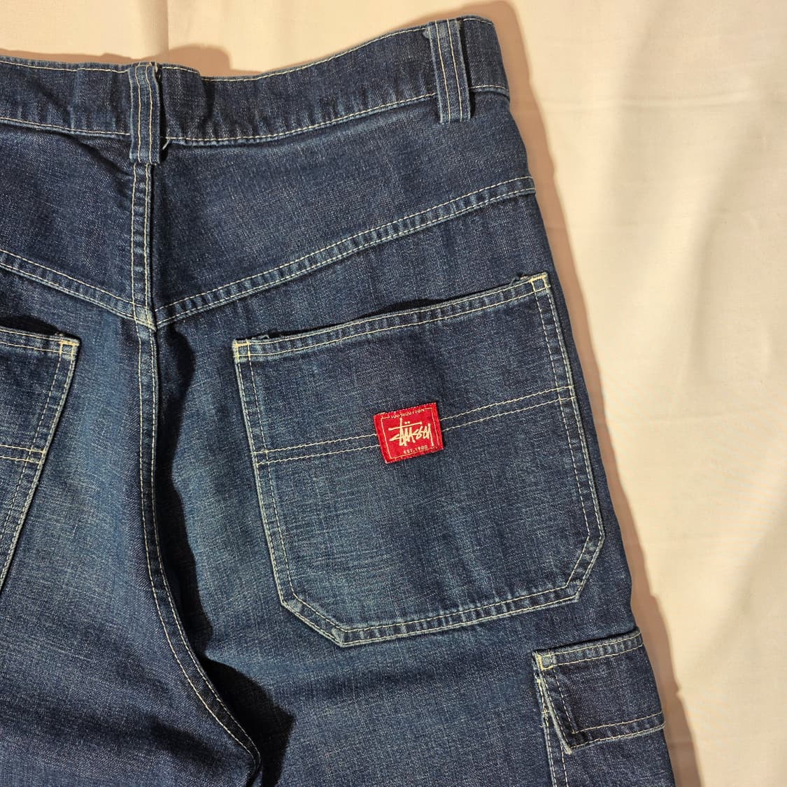 [32]90s 스투시 USA 데님 쇼츠 상품이미지6