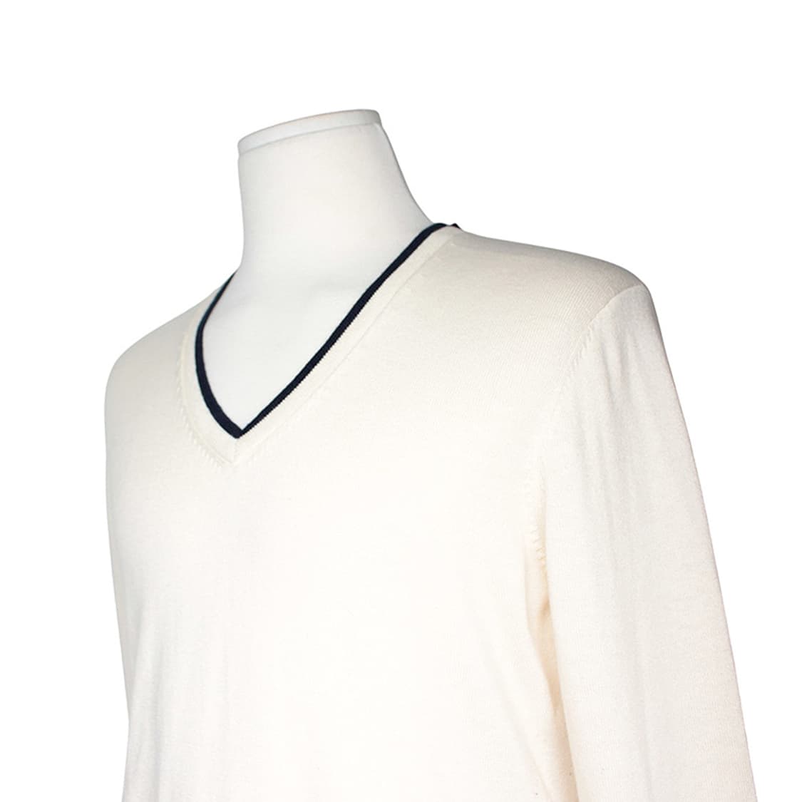 브룩스브라더스 V넥 아이보리 남성 니트 95 상품이미지4