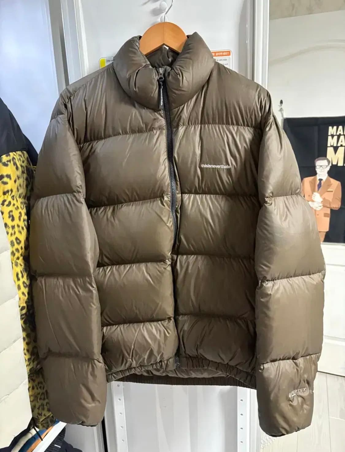 디스이즈네버댓 퍼텍스 패딩 브라운 상품이미지1