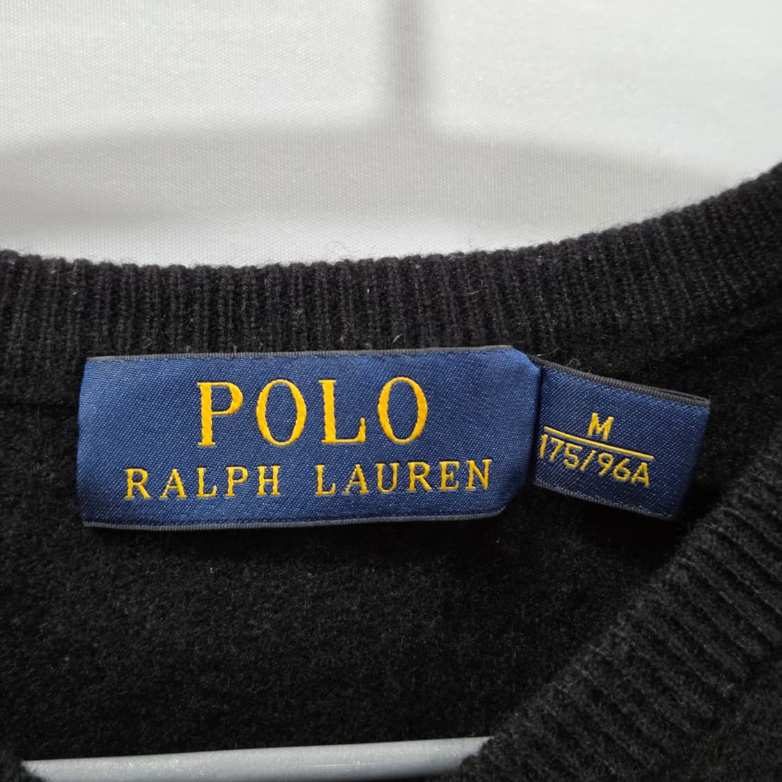 폴로랄프로렌 우먼 메리노울 브이넥 니트 M 상품이미지3