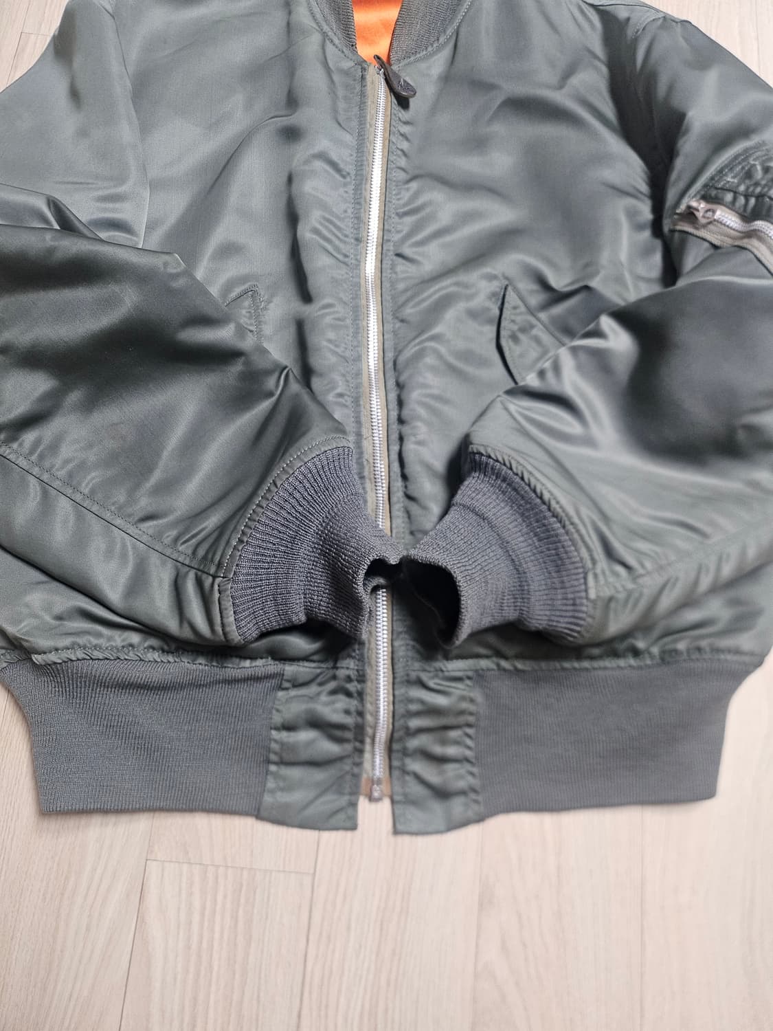 70s 미군오리지날 항공자켓 L2B 미듐 상품이미지7