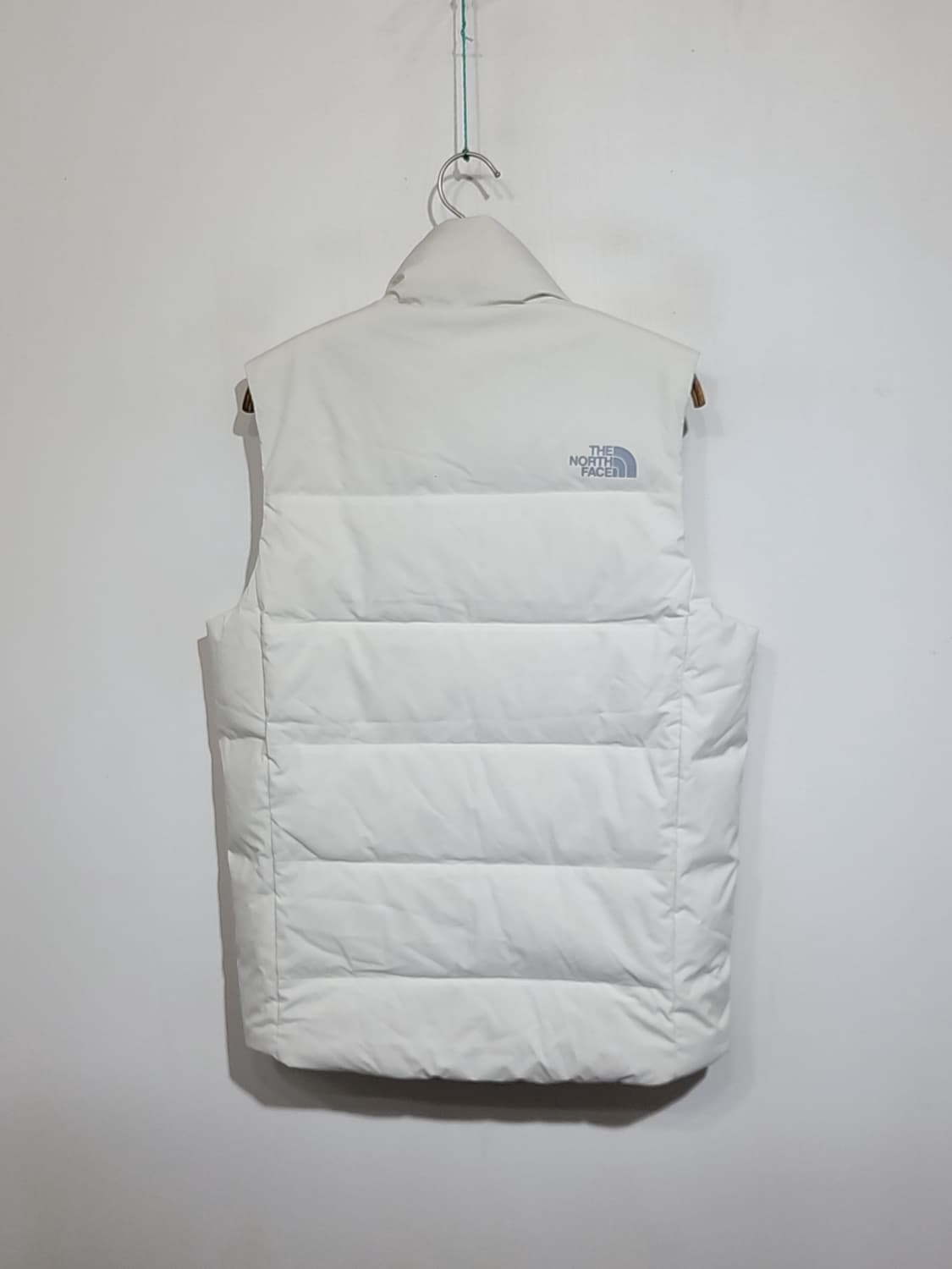 (M) 노스페이스 거위털 패딩조끼 화이트 구스다운 베스트  상품이미지7