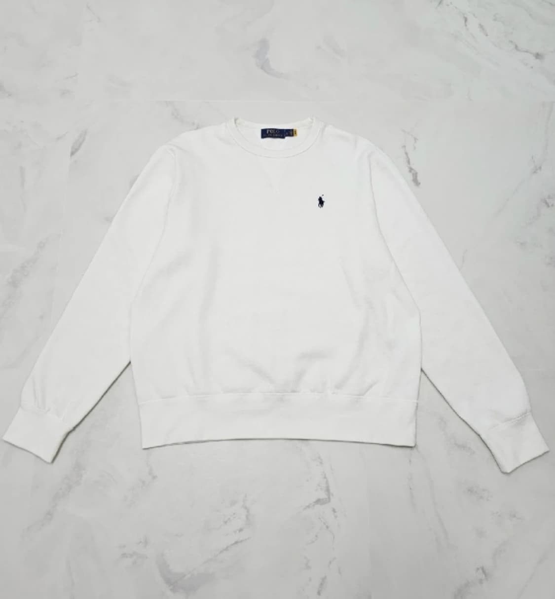 폴로 흰색 남성 맨투맨 100 상품이미지7