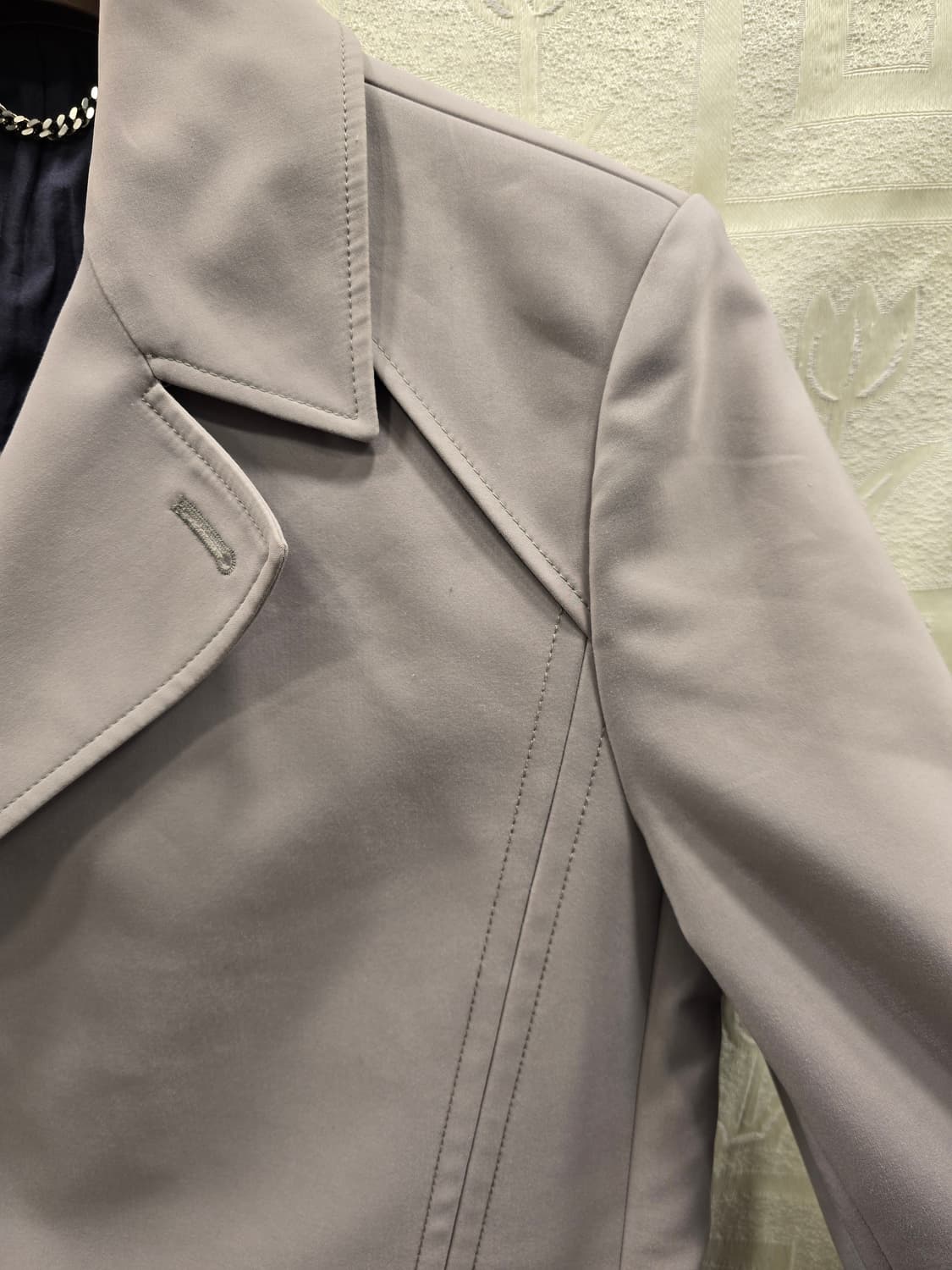 한섬 시스템 베이지색 남성 코트 95~100 상품이미지3