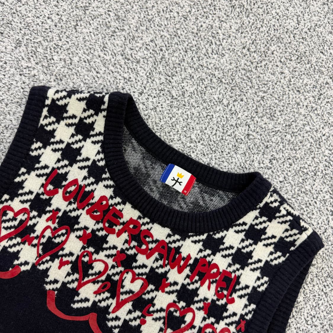 90 까스텔바작 여성 골프 니트조끼 0127H1 상품이미지3