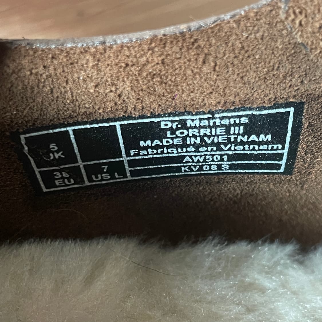 (240)닥터마틴 로리 uk5 _ #패트리샤#1461 상품이미지5