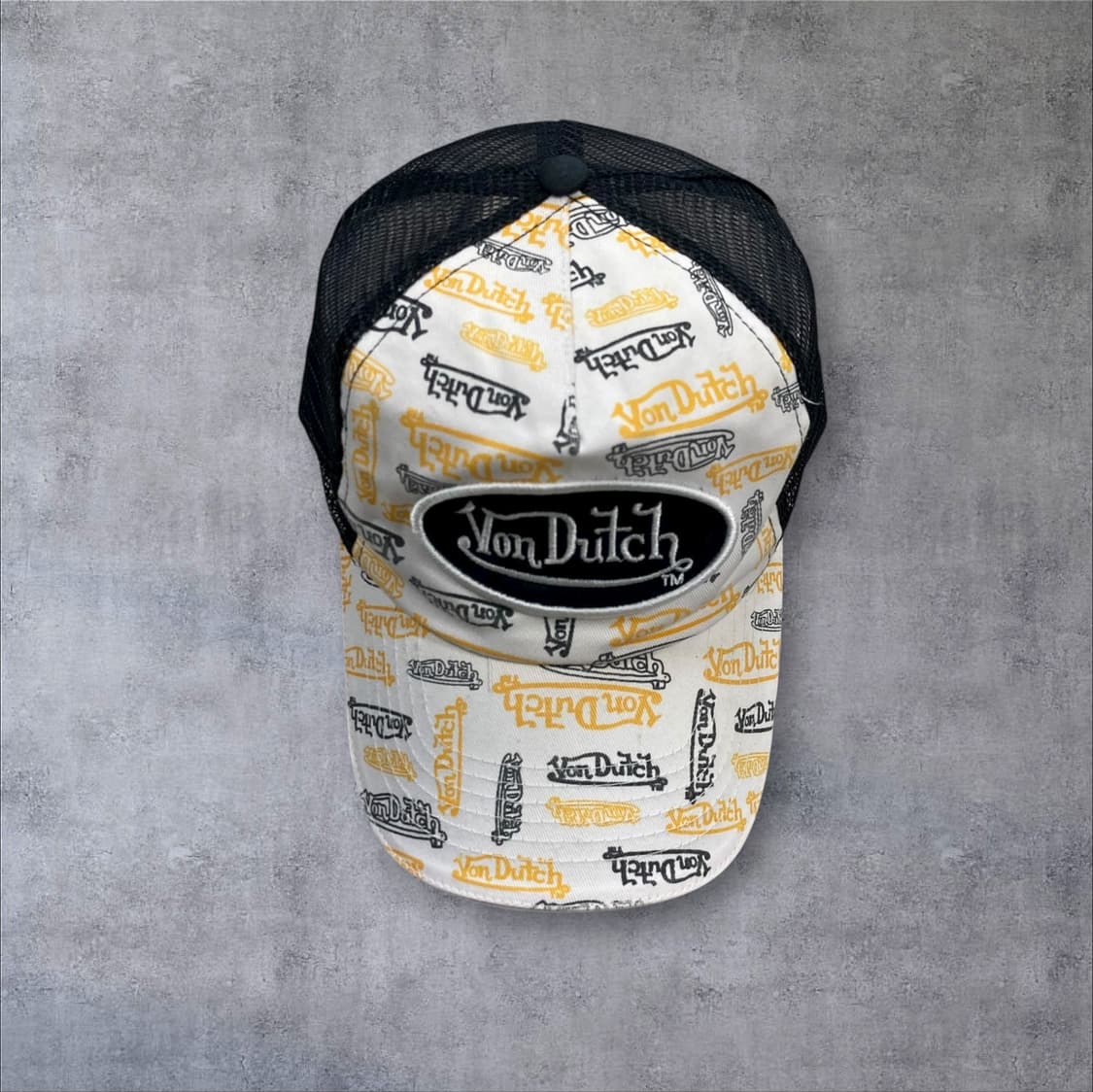 본더치 믹스 컬러 베이직 로고 메쉬 캡 상품이미지1