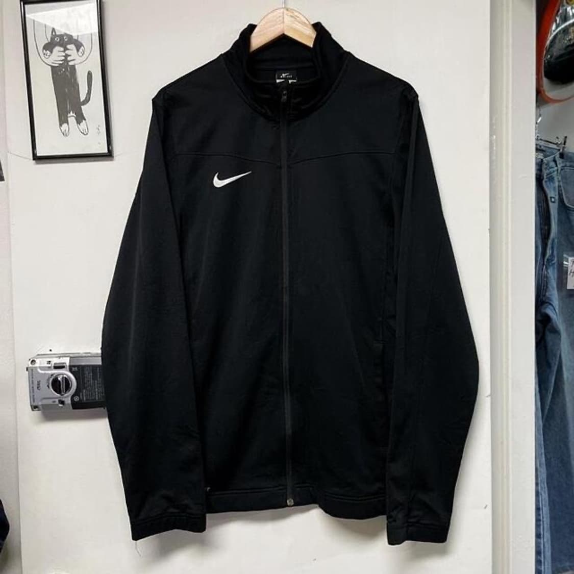 나이키 스우시 트랙탑 집업 져지 (XL)  상품이미지1