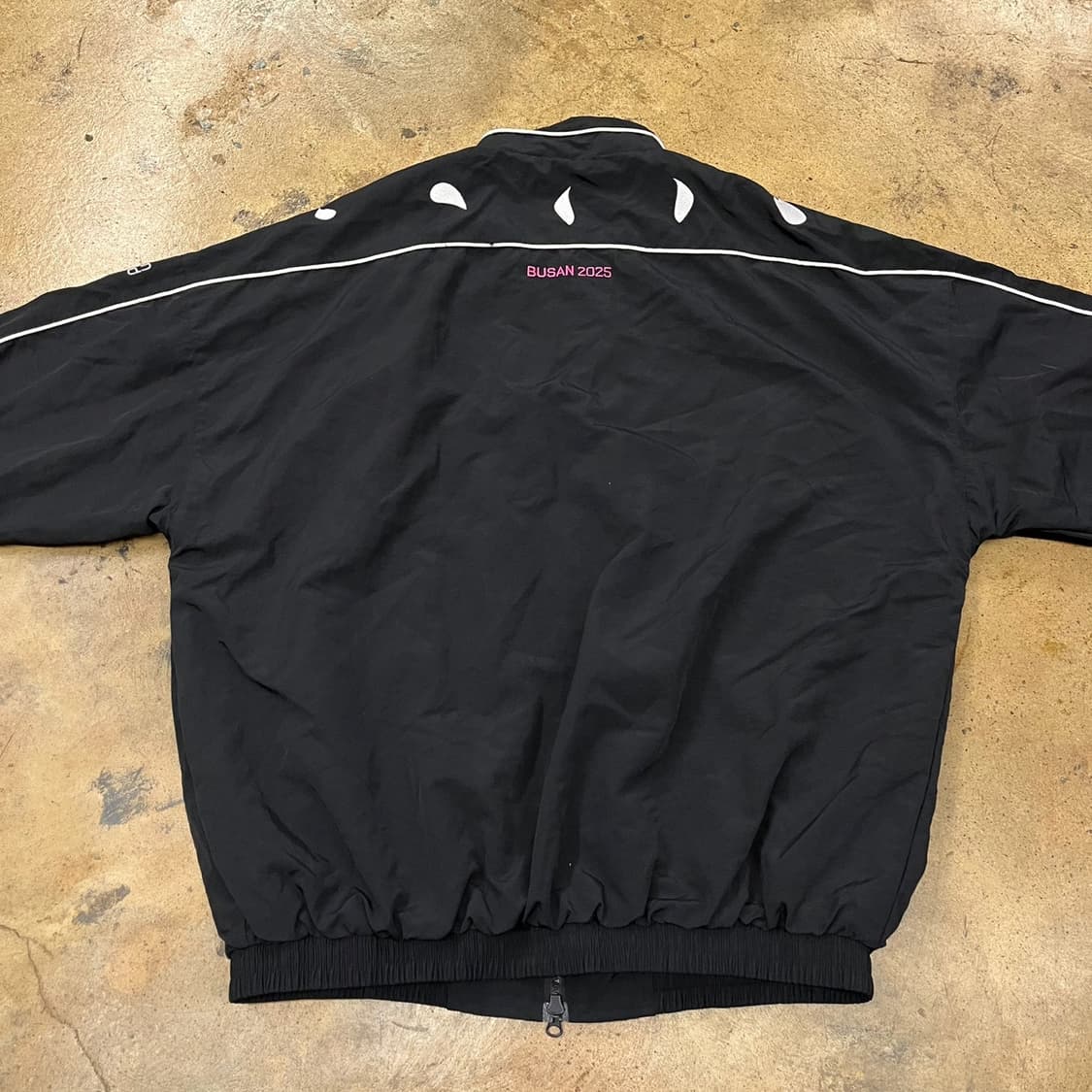 [110] 부산전국체전 우븐 바람막이 유니폼 자켓 근무복  b15 상품이미지4