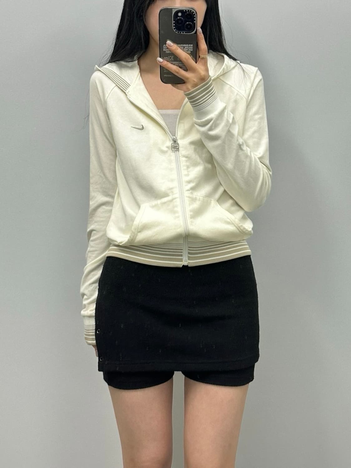 00s 나이키 화이트 후드집업  상품이미지1