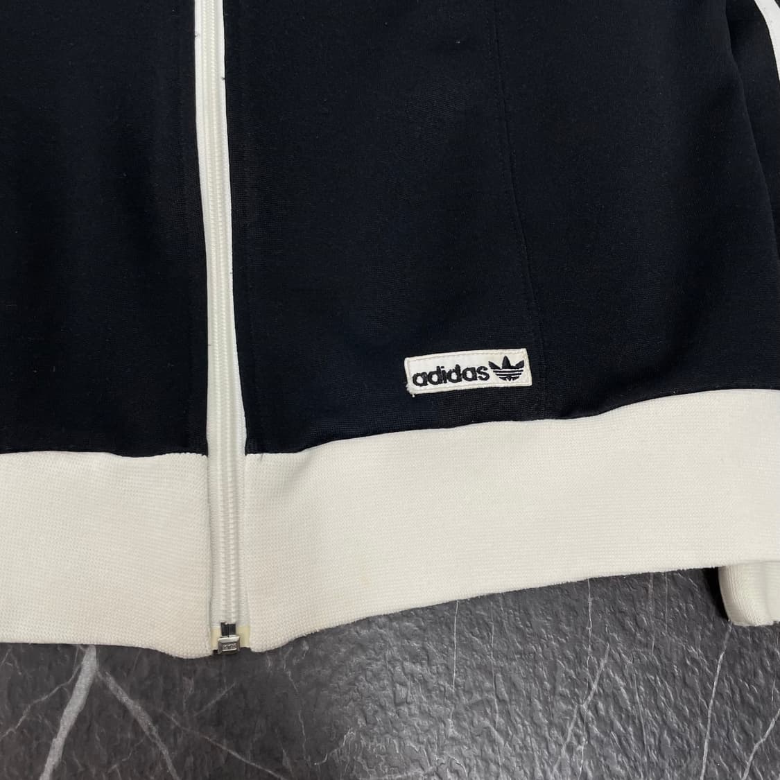 아디다스 블랙 삼선 오레오 하이넥 트랙탑 져지자켓 상품이미지3