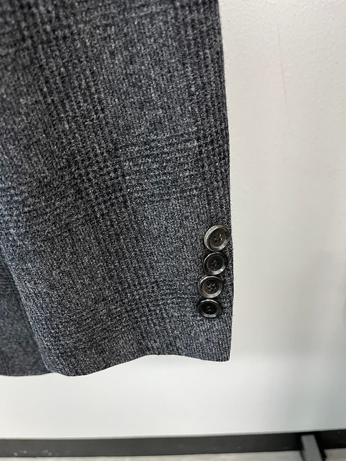 95) 맨온더분 체크 울자켓  상품이미지7