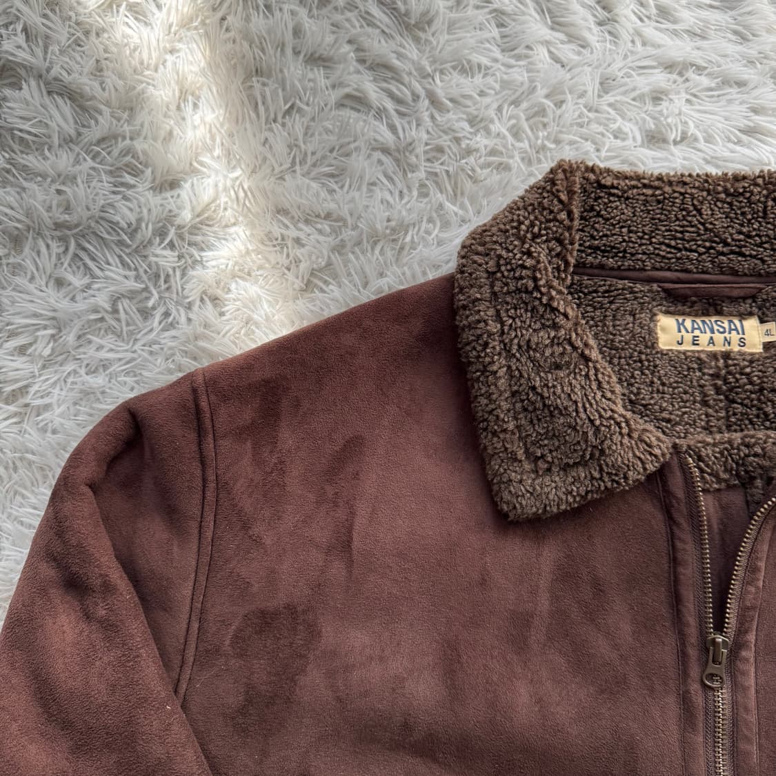 KANSAI 일본빈티지 무스탕 봄퍼 자켓 빈티지자켓 xxl 110 상품이미지1