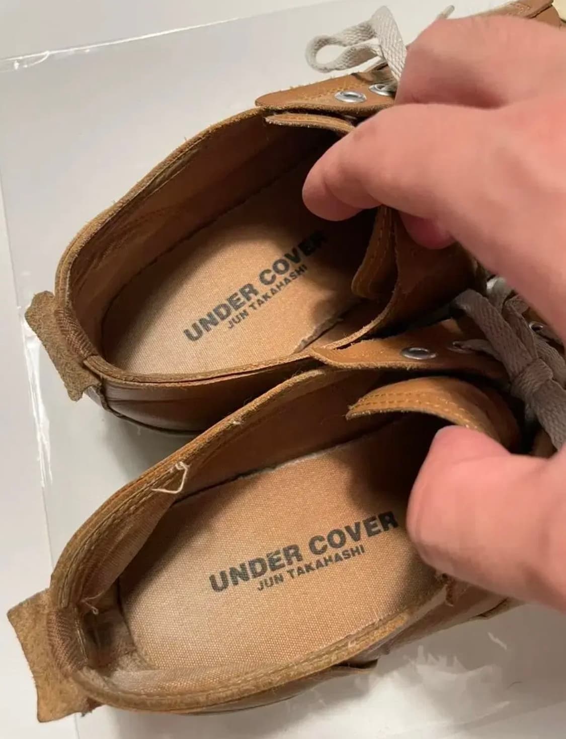 언더커버 25주년 레더 잭퍼셀 (비브람솔 보강) 상품이미지4