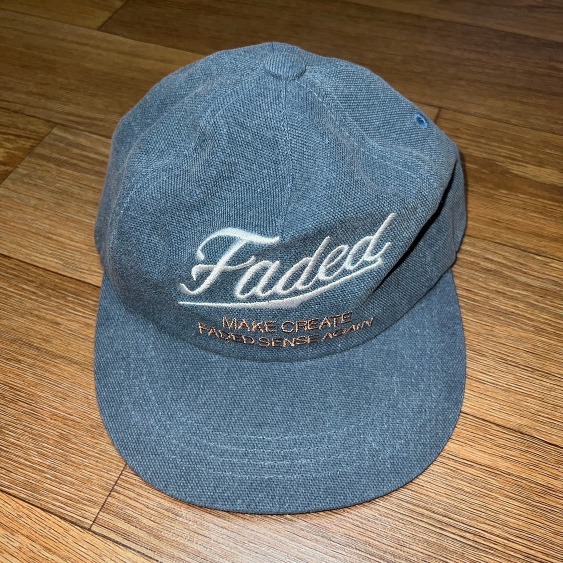 밀로우먼 페이디드 피그먼트 캠프 캡 [빈티지 블루] 상품이미지1