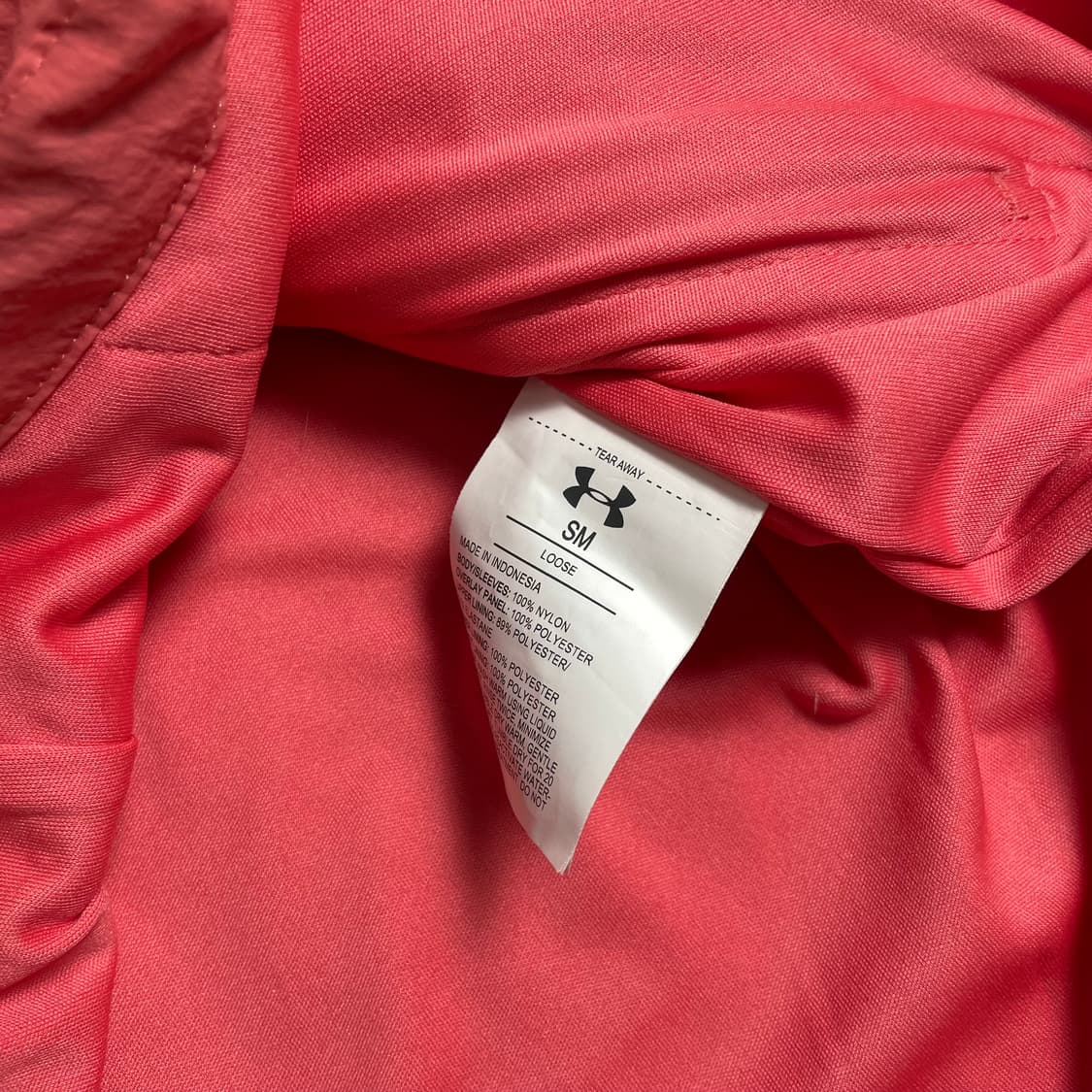 언더아머 우먼스 나일론 경량 윈드 브레이커 바람막이y 4868 상품이미지9