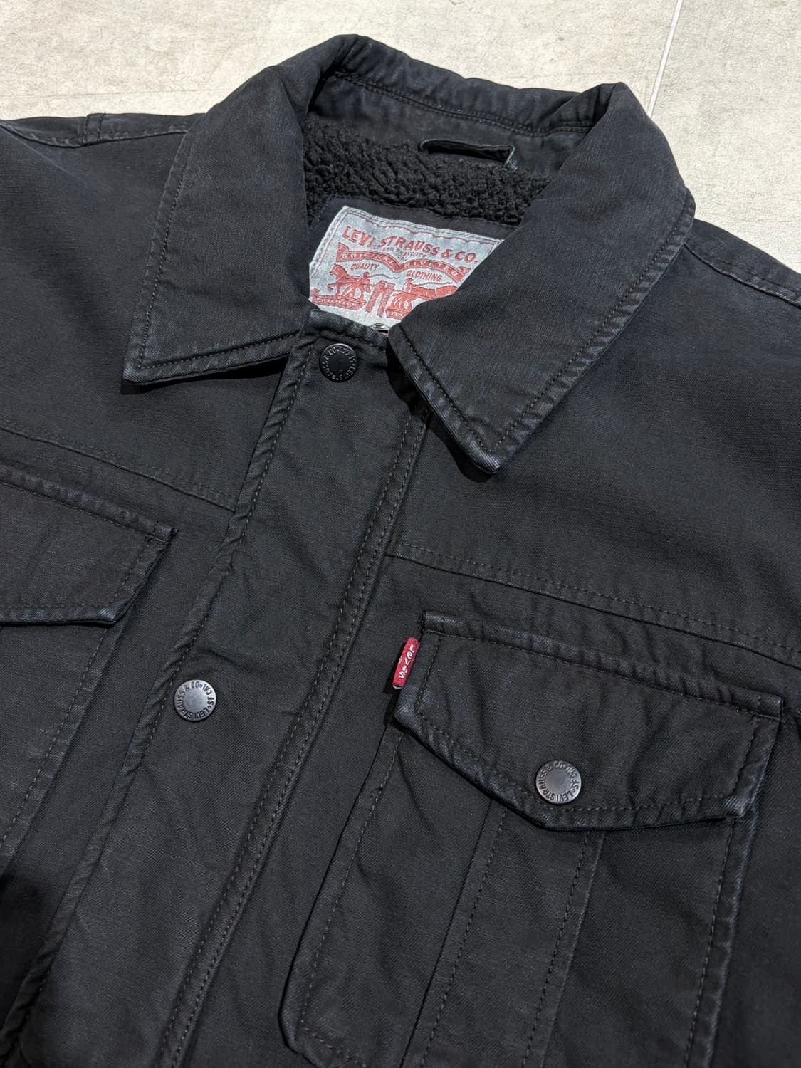 리바이스 보아털 피그먼트 워크 자켓 상품이미지3