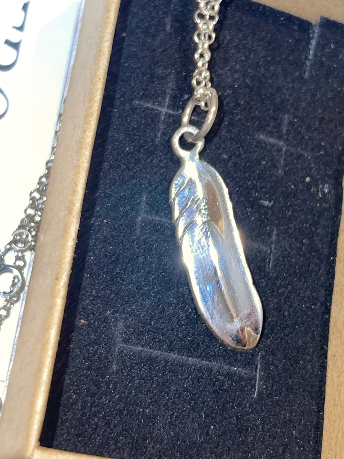 빈티지 페더 네크리스 (S925) 상품이미지3