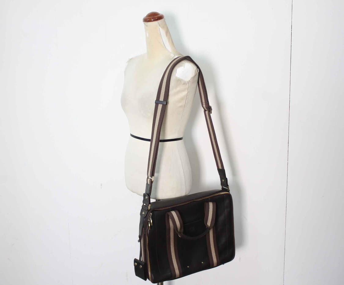 B-10560/MCM 정품 남성용 삼선 크로스백 상품이미지1