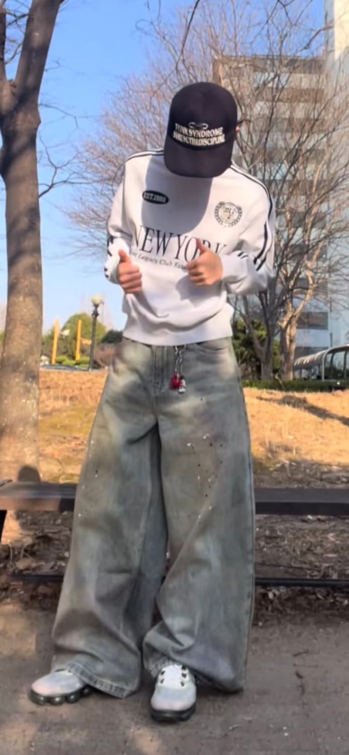 Menes Baggy jeans 상품이미지1