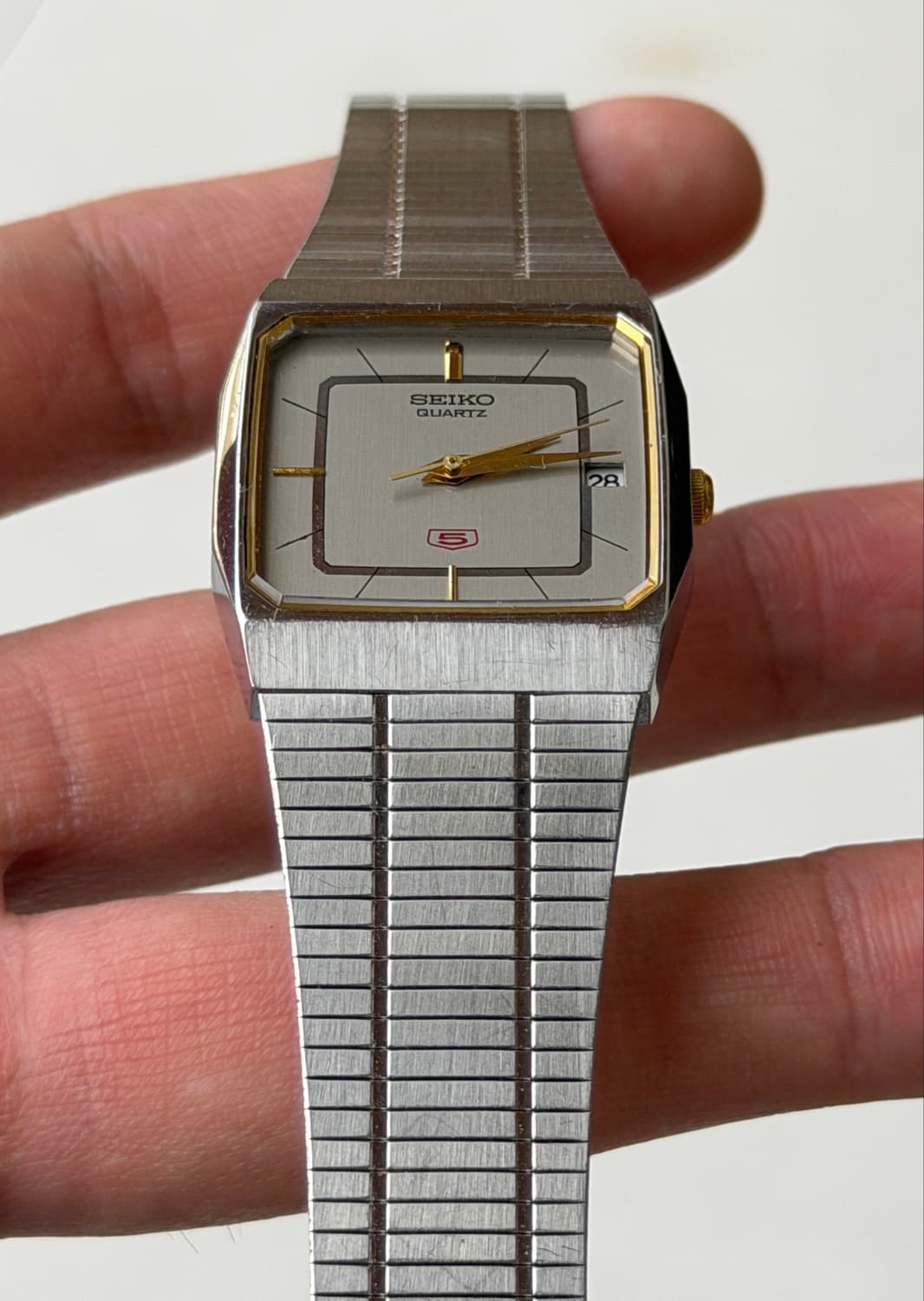 SEIKO quartz 5 square 상품이미지4