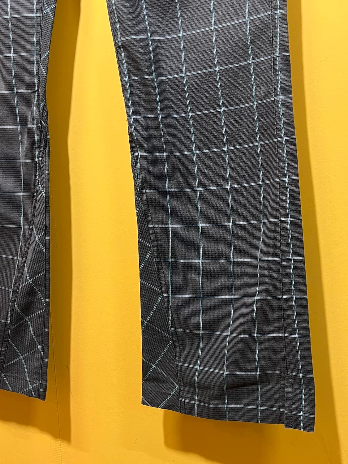 [30] 오클리 Oakley 아카이브 체크 팬츠 스컬 자수 Y2K 슬랙스 상품이미지6