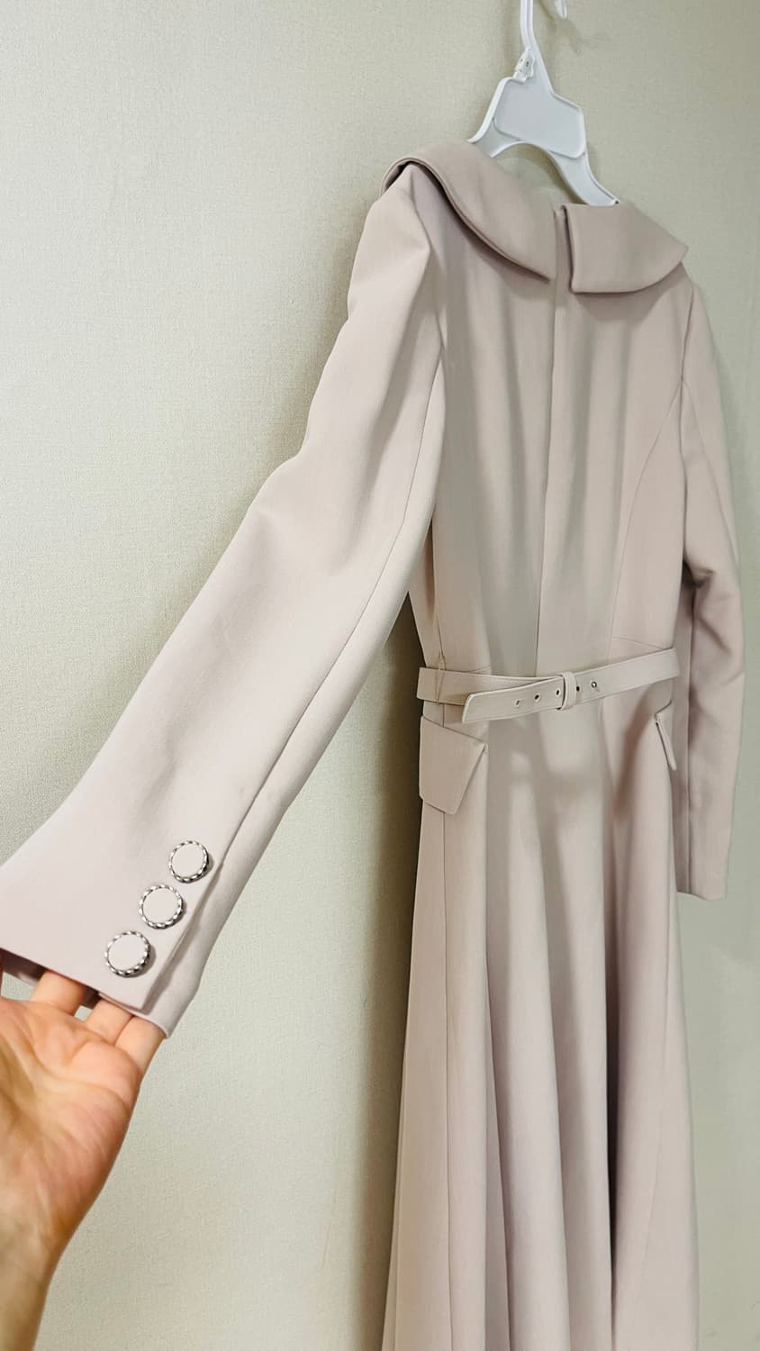택달린 새상품) 데코DECO 카이로 벨티드 원피스(S) 정가 619,00 상품이미지9