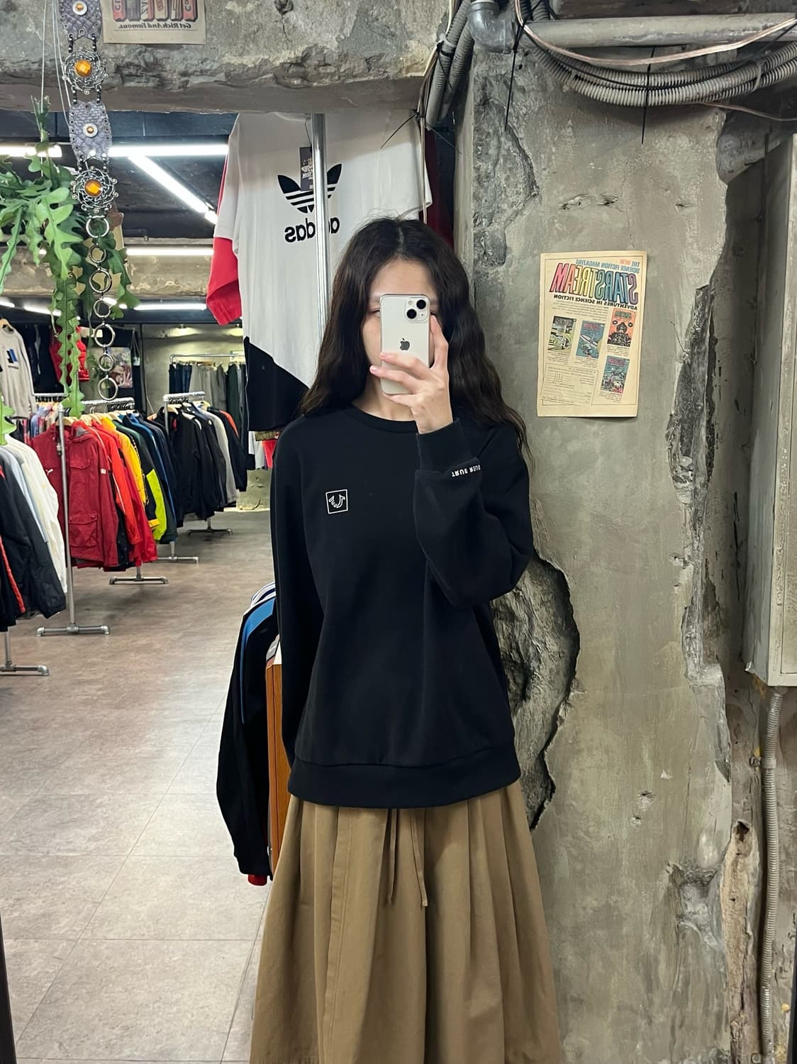 트루릴리전 맨투맨 블랙 XL #csz1735 상품이미지2