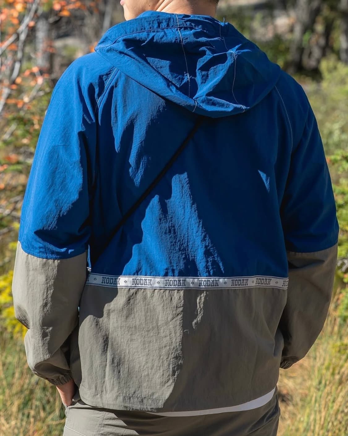 코닥 씨너리 컬러블럭 아노락 블루 상품이미지6