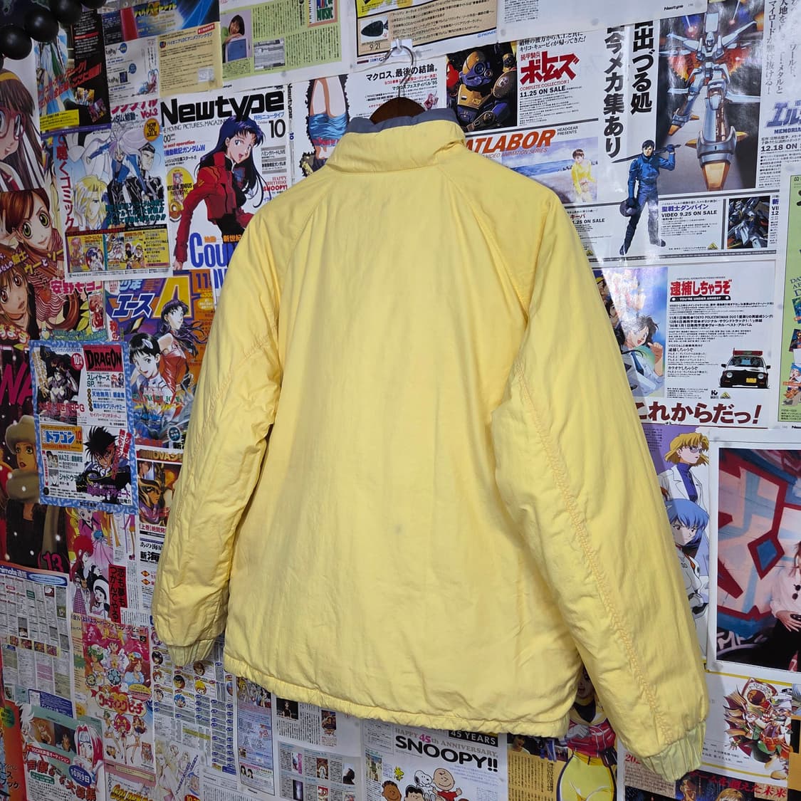 나이키 00s 리버시블 퍼플블루 옐로우 덕다운 패딩 상품이미지8