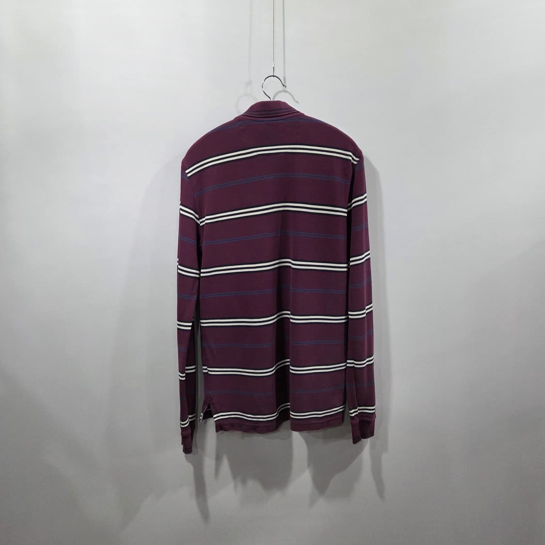 브룩스브라더스 피케 스트라이프 카라 롱슬리브 M 상품이미지4