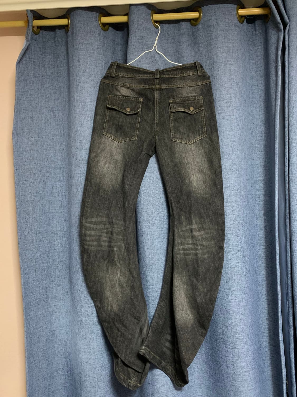 DoublePunch 흑청 데님 M 상품이미지5